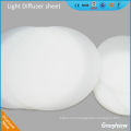 1mm-2mm milky white matt acrylic light diffuser sheet